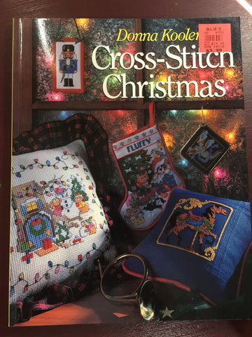 Donna Kooler Cross-Stitch Christmas Vintage,1996 Counted Cross Stitch Sterling Publishing
