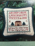 Christmas of Olde &quot;All Hearts come home&quot; by With My Needle Threads of Gold counted cross stitch pattern