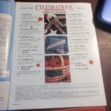Celebrations, To Cross Stitch and Craft, Vintage 1990, 4 Issues*