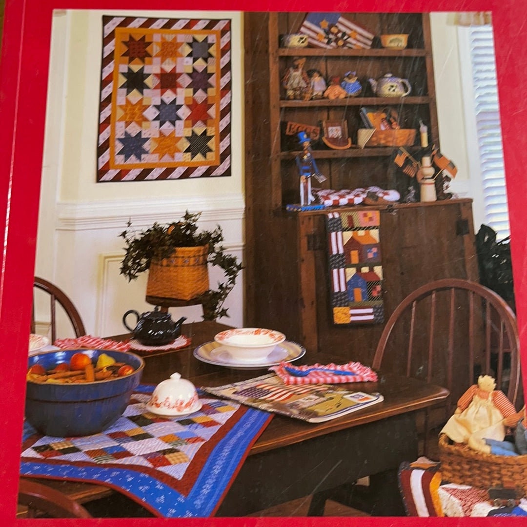 That Patchwork Place Patriotic Little Quilts Vintage 2002 Softcover Quilting Book