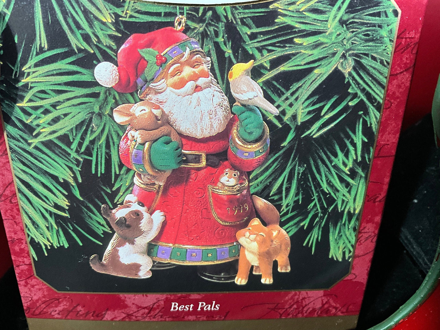 Hallmark Best Pals Keepsake Ornament Dated 1999 QX6879