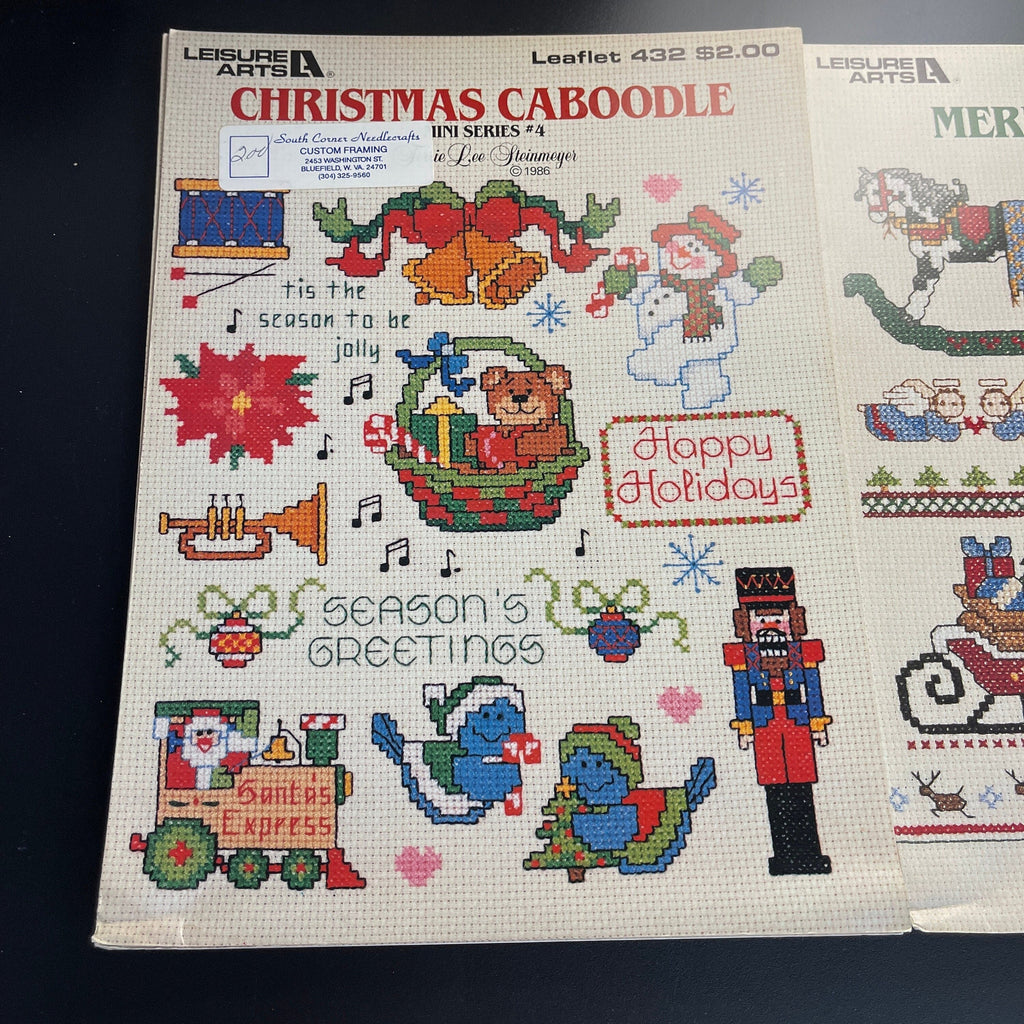 Counted Cross-Stitch Patterns - Cross Stitch Mini Christmas