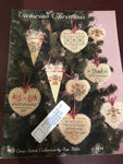 Sue Hillis, Victorian Christmas, Vintage 1989, Counted Cross Stitch Pattern Book
