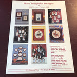 Santa Bears Christmas, Douglas Designs, By Virginia Douglas, Vol 20, Vintage 1988, Counted Cross Stitch Design