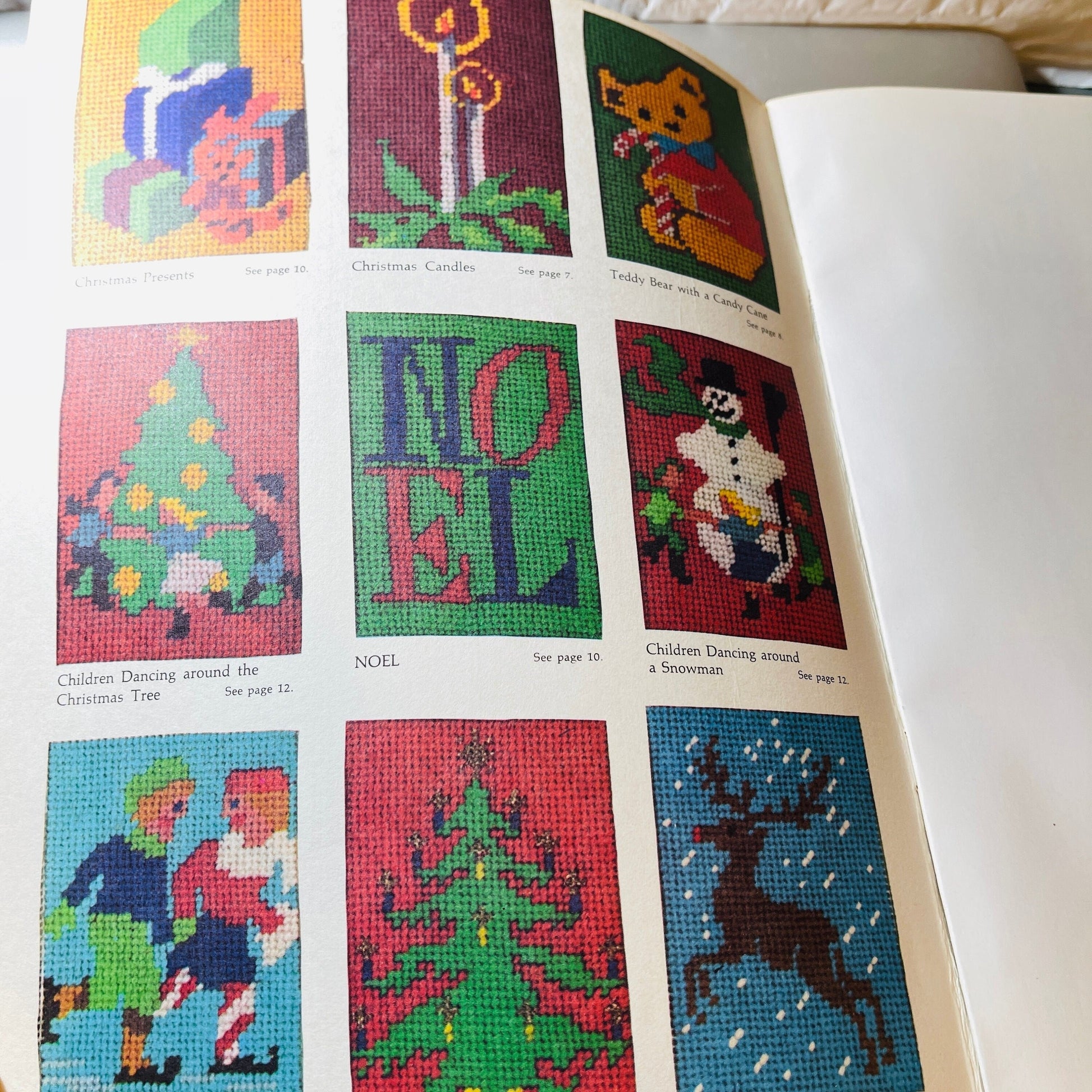 Dover Needlework Series, Rita Weiss, Vintage 1975, Christmas Needlepoint, Designs