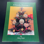Mary Beale A Family Christmas I Vintage 1988 Counted Cross Stitch Chart