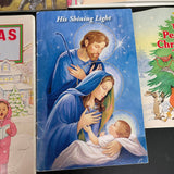 Christmas Storybook set of 5 vintage collectible paperback childrens books