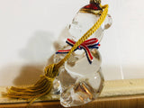 Gorham, Teddy&#39;s 100th Anniversary,Patriotic Lead Crystal 3D Ornament