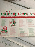 Christmas Sing Along with 8 The Carolers&#39; Companion song sheet Vintage 1960s