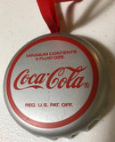 Coca Cola, Polar Bear, Coke Bottle Cap, Vintage 1994, Christmas Ornament
