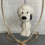 Snoopy Wearing A Towel As A Turban Vintage Peanuts Gang Ornament