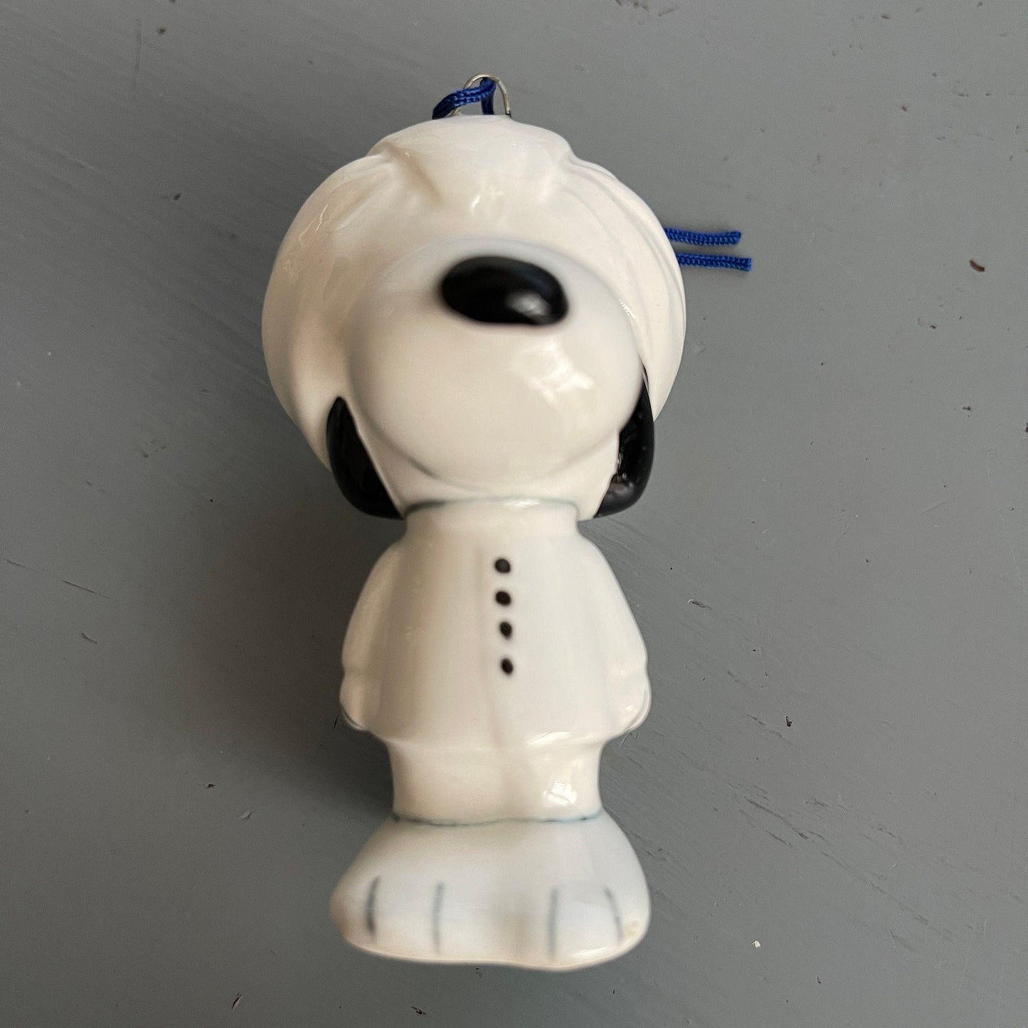 Snoopy Wearing A Towel As A Turban Vintage Peanuts Gang Ornament