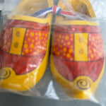 Holland Souvenir Little Wooden Shoes Pair Of Dutch Clogs Vintage Collectible Ornament