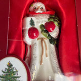 Spode Christmas Tree choice of Santa Clause or Train Engine porcelain ornaments see pictures and variations*