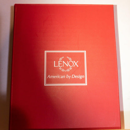 Lenox, Sparkle and Scroll, Multi-Crystal, Bell, Silverplate Ornament