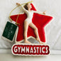 Kurt Adler GYMNASTICS Star Shaped Molded Ornament