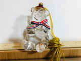 Gorham, Teddy&#39;s 100th Anniversary,Patriotic Lead Crystal 3D Ornament