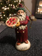 The memories of Santa Christmas Ornament by Christmas Reproductions, Vintage 1987