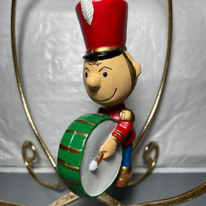Charlie Brown Drummer Boy Strike Up the Peanuts Gang Band Christmas Tree Ornament
