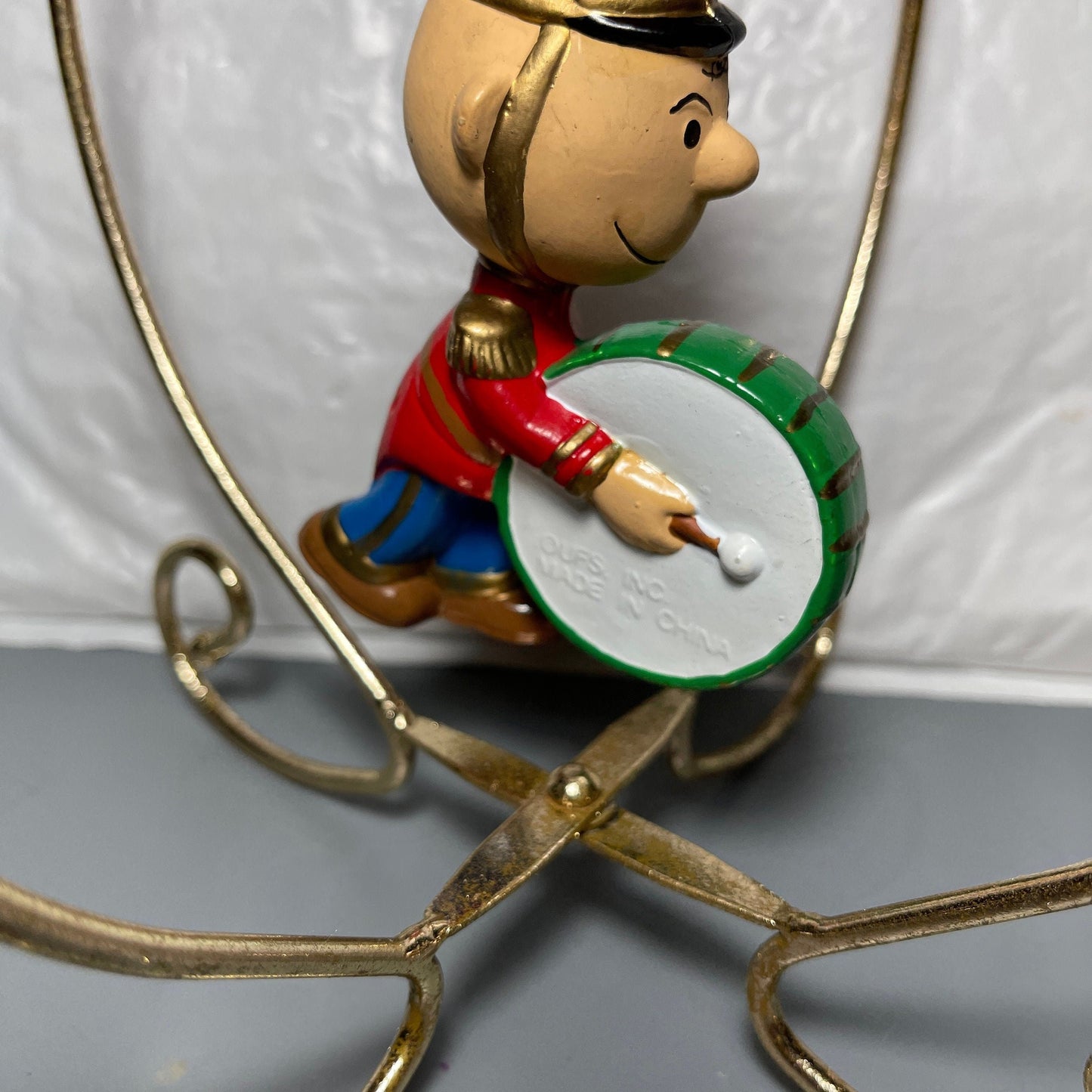 Charlie Brown Drummer Boy Strike Up the Peanuts Gang Band Christmas Tree Ornament