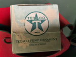 Ertl Texaco nostalgic gas pump Christmas ornament vintage 1998 collectible 1st in a series