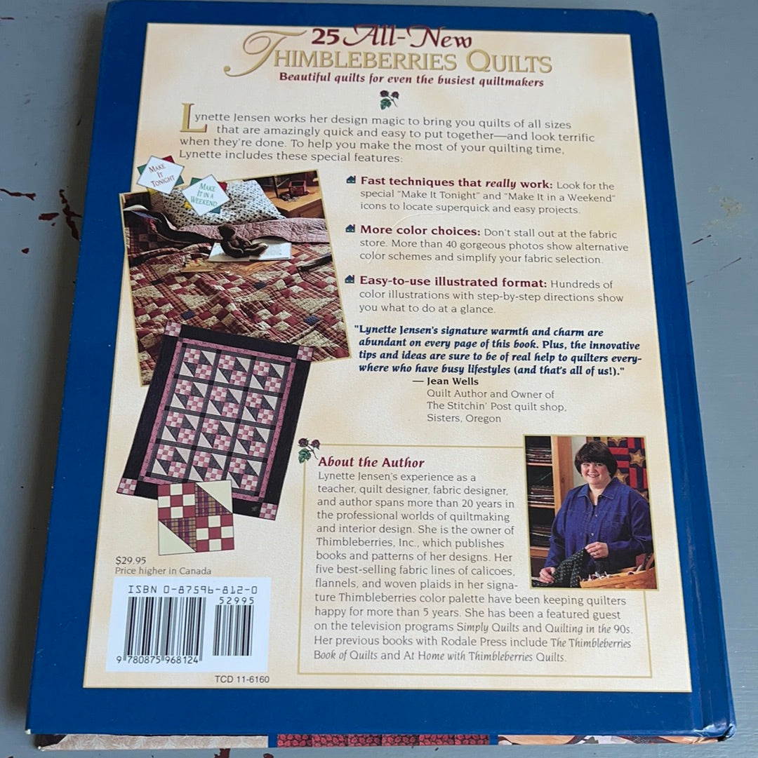 Thimbelberries Choice of Book of Quilts 1998 or Guide to Weekend Quilters Hardcover Quilting Books