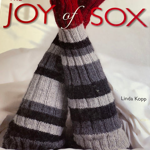 The Joy of Sox Linda Koop 30+ Must Knit Designs Spiral Bound Hardcover Book