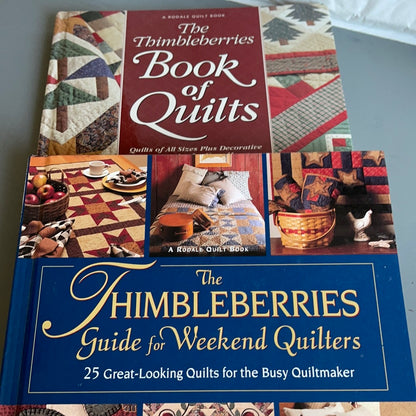 Thimbelberries Choice of Book of Quilts 1998 or Guide to Weekend Quilters Hardcover Quilting Books